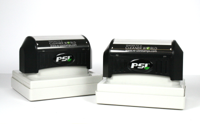 PSI self-inking flash stamps work like a self-inker, but have the print quality of a premium pre-inked stamp. A great value!